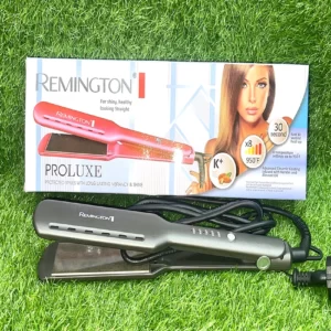 Remington Straightener PROLUXE For Shine Healthy Looking Straight MODEL RM 2023 cr