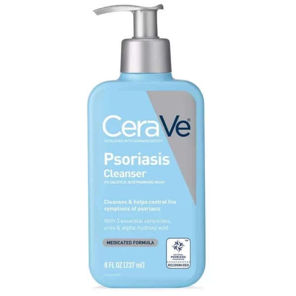 CeraVe Psoriasis Cleanser With Salicylic Acid Psoriasis Wash (237ml)