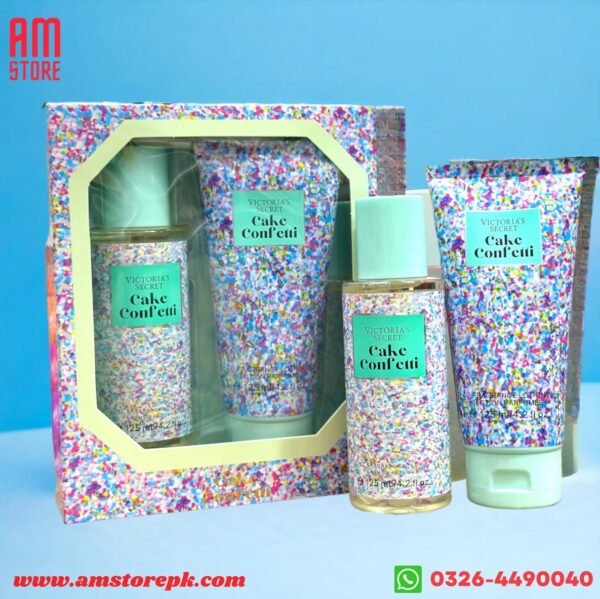 VICTORIA SECRET Cake confetti Body Lotion & Mist Set