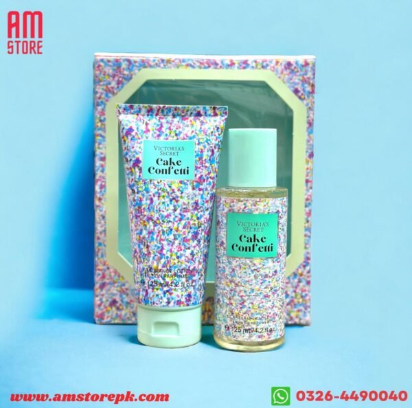 VICTORIA SECRET Cake confetti Body Lotion & Mist Set