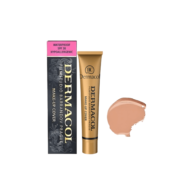 Dermacool orignal Foundation High Quality Concealer Liquid Foundation Cover Freckles Acne Marks Waterproof