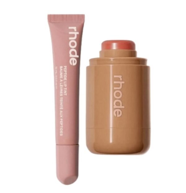 RHODE | freckle Pocket Blush & toast Peptide Lip Tint Duo