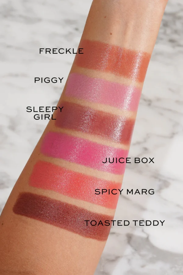 RHODE | spicy marg Pocket Blush & peach pit Peptide Lip Tint Duo