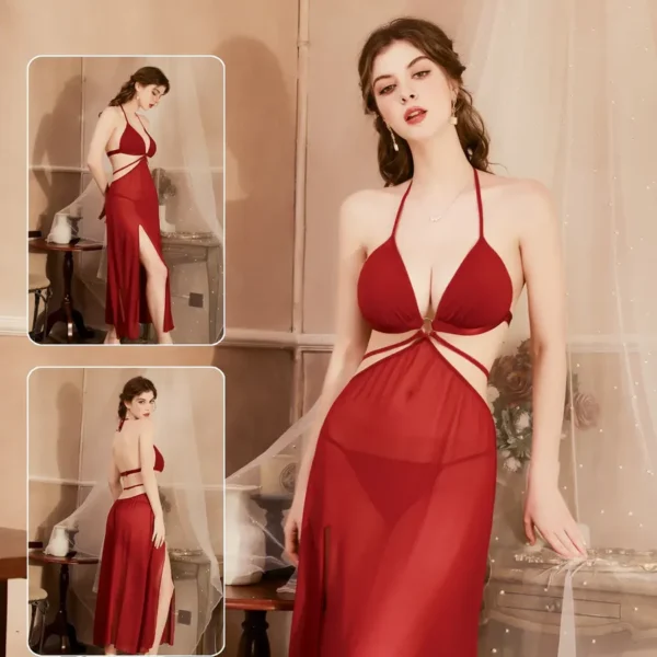 Women Shoulder Straps Straight Baby Doll